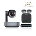 4k Video Conference Group 12X Optical Zoom PTZ Camera +BT Speakerphone and Extension Microphones