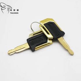 TALUADA SY55 SY60 SY75 SY135 Excavator Cab Ignition Switch Golden Keys