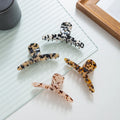 CANYUAN Spot Wholesale Fashion Hot Sale 10.7cm Large Hair Claws Acetate Shark Clip Cheap Ladies Claw Clip