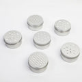 80ml Threaded Round Metal Aluminum Can with Holes air Freshener Small Holder Living Room Bedroom Aromatherapy Jar