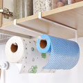 Hanging Stainless Steel Toilet Paper Holder Roll Tissue Storage Waterproof No Drilling Portable Organizer Bathroom Kitchen