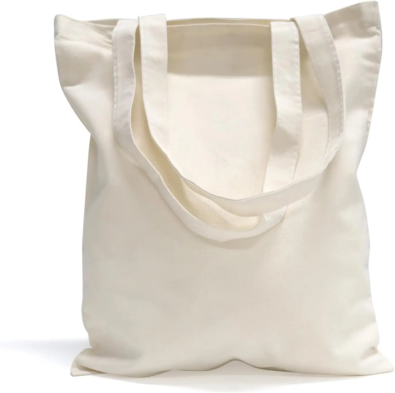 12 Oz Travel Learning Work Tote Mother's Day Shopping Gift Simple Lines Canvas Blanks Tote Bag for Promotion