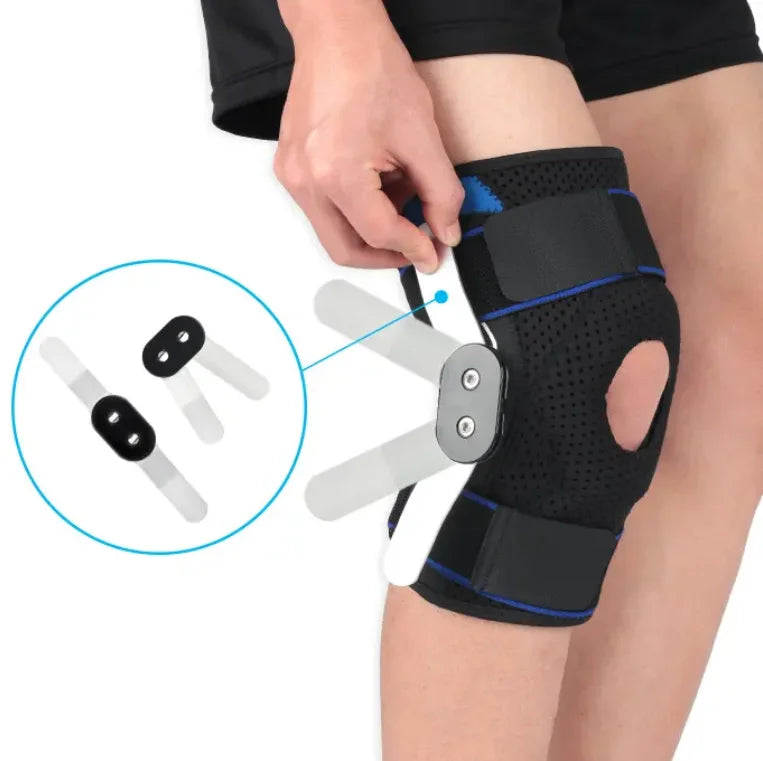 Adjustable Non-Slip Neoprene Knee Support Brace with Side Stabilizers and Patella Gel Pads for Meniscus Tear Knee Pain Relief