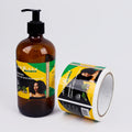 Custom Vinyl Cosmetic Labels for Shampoo Perfume Essential Oil Skincare Lipstick-Waterproof White Label
