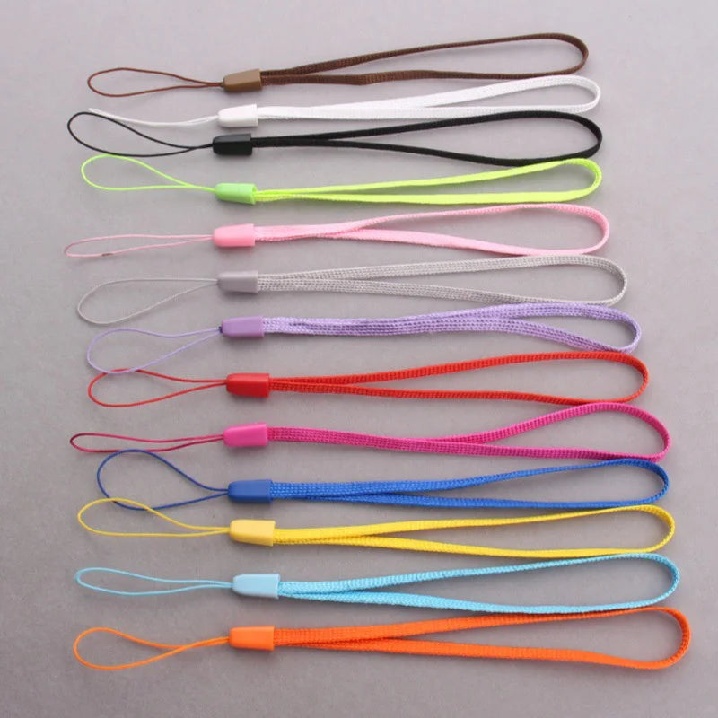 Universal Fashionable Nylon Mobile Phone Lanyard Short Wristlet Purse Bag Outdoor