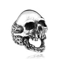 SS8-382R Steel Soldier Stainless Steel Punk Skull Ring Fashion Jewelry Gift