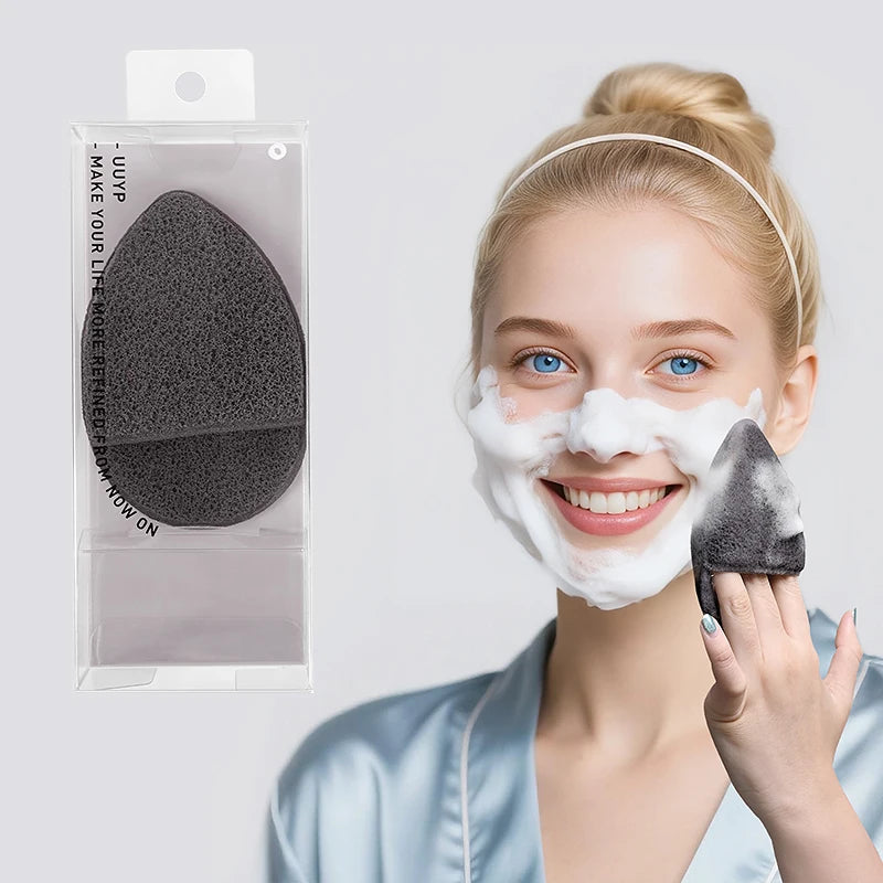 Private Label Reusable Non-Latex Triangle Cotton Makeup Sponge Eco-Friendly Bag Style Air Cushion Facial Foundation BB Cream