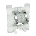 HY1/4'' Double Air Diaphragm Pump PP Chemical Liquid Transfer Pump Pneumatic Power Source Air Operated for Chemical Industry