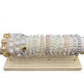 Luxury Women's Bracelet Jewelry Popular Natural Freshwater Pearl 925 Silver Pearl Bracelet Wholesale MegaBDM