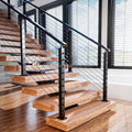 Reilbu Inox Safety Side Mount Design Balcony Wire Railing Cable Railing System