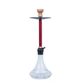 Wholesale Glass Hookah New Design Sheesha Russian Hookah Smoking Stainless Steel Zinc Alloy Shisha Hookah Novation