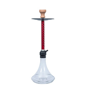 Wholesale Glass Hookah New Design Sheesha Russian Hookah Smoking Stainless Steel Zinc Alloy Shisha Hookah Novation