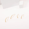 New Trendy Earring 18K Gold Plated Statement Waterdrop Long Tassel Drop Earrings for Women Stainless Steel Earrings Wholesale