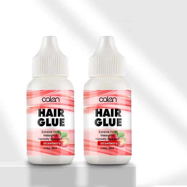 Private Label Wig Adhesive Scented Strong Hold Hair Glue Front Invisible Lace Glue Waterproof