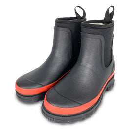 Fashionable Customizable Women's Chelsea Gumboots Waterproof Anti-Slip Ankle Neoprene Rubber Rain Boots Summer/Winter