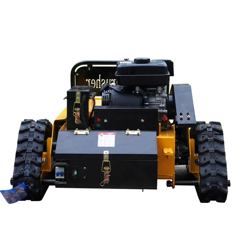 Wholesale 550mm Remote Control Mower ZONGSHEN 225cc Garden Automatic Robot Crawler Lawn Mower