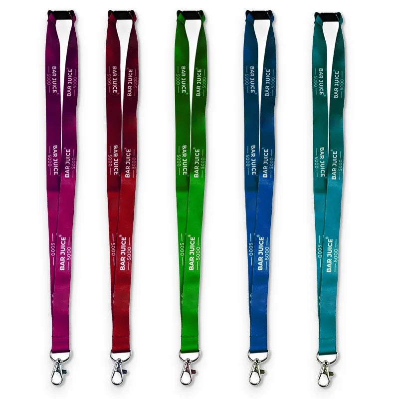 Hot Polyester Lanyard Keychain Phone Strap Work Custom love pink logo Lanyard with logo Custom Hanging Rope