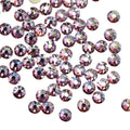 Paso Sico Light Amethyst AB Effects 16 Cuts Flat Back Rhinestone for Nail Art Decoration DIY Design 3D