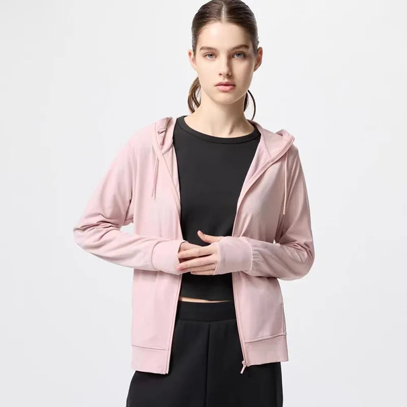 New Summer Style Gender-Free Cardigan Jacket Breathable UV-Proof up to UPF50 Sunscreen for Men Women Ice-Feeling Skin Clothing