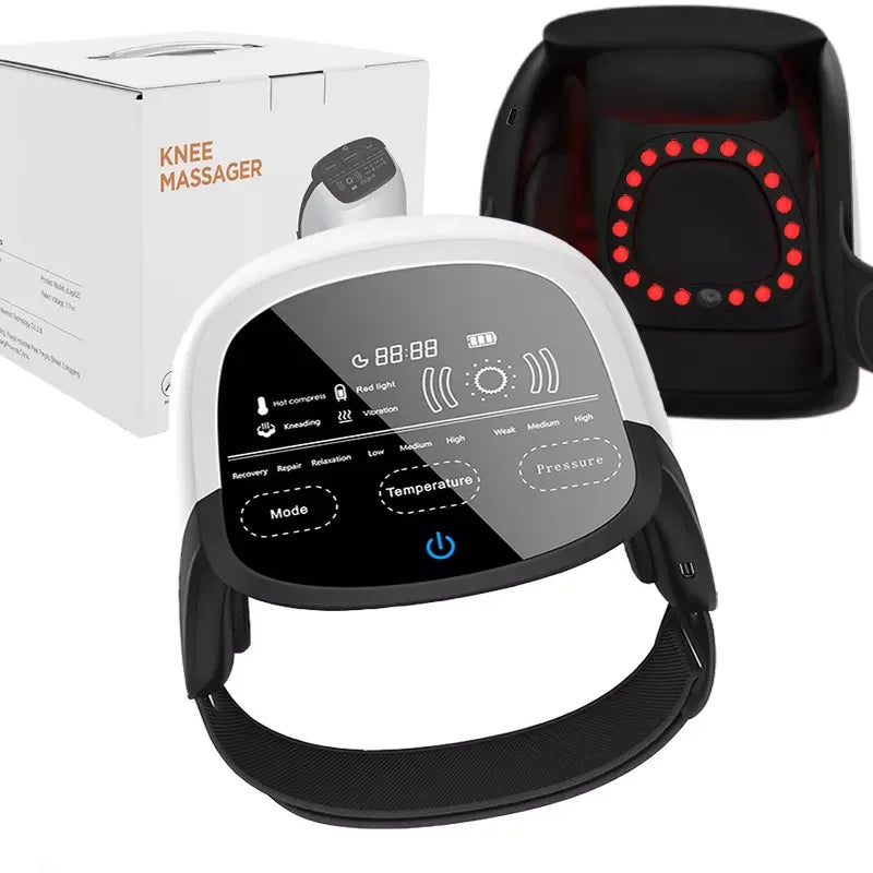 Pain Relief Air Pressure Knee Massage Infrared Heating Electric Knee Massager Machine