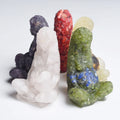 Hot Sale Crystal Crafts Eco-friendly Polished the Mother of the Earth Art Goddess Statue Pachamama for Home Decoration