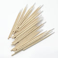 Tipped Applicator Bamboo Cleaning Tattoo Cotton Swab Long Stick Cotton Buds Manufacturer