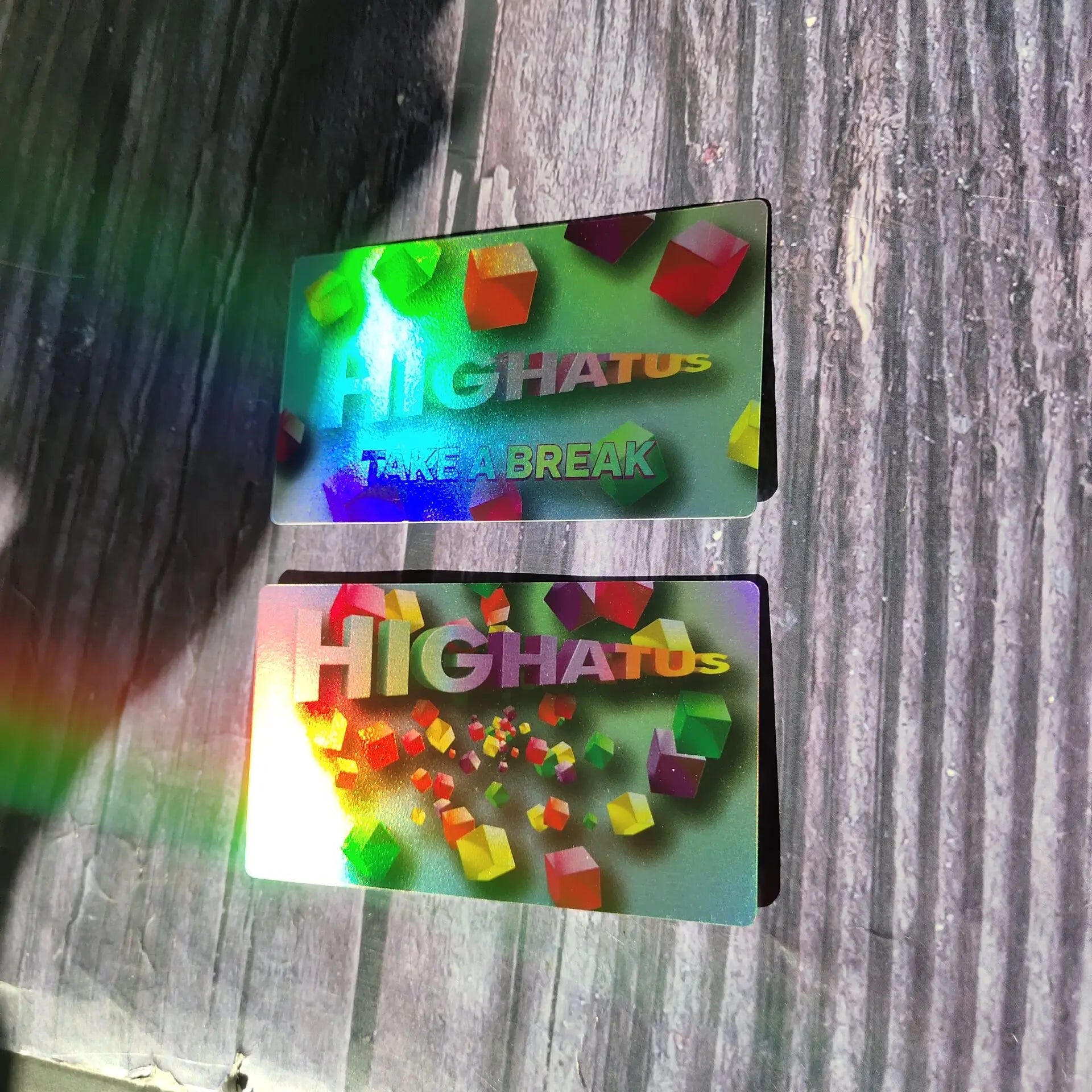 Custom Holographic PVC Business Card Offset Printing Type Magnetic Card Product