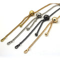 Deepeel L1-72 130cm Handbag Accessories Hardware Chains Purse Crossbody Shoulder Strap Transport Bead Adjustable Bag Chain