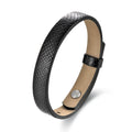 Classics Stainless Steel Genuine Leather Bracelets for Men Jewellery High-Quality Simplicity Bracelet Fashion Accessories