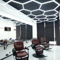 Wholesale Honeycomb Hexagonal Ceiling LED Light Gym Car Washing Garage Ceiling LED Light Customization Support