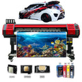 New Technology 1.6M Epsi3200 70Cm Eco Solvent Printer With Cutter 8 Feet Eco Solvent Printer for Flex Banner