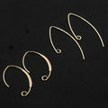 High Quality V Shape Real 14K Gold Filled Ear Wire for Jewelry Making Handmade DIY Earrings Accessories Hooks