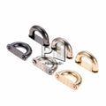 D Ring Bag Arch Bridge Side Hook Repair Hardware Clasp Bridge Connector Hanger for DIY Handmade Bag Metal Hardware 27*18mm