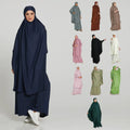 Modest Eid Islamic Clothing Women Khimar Jilbab Prayer Hijab Abaya Burqa Prayer Skirt Khimar Enfant