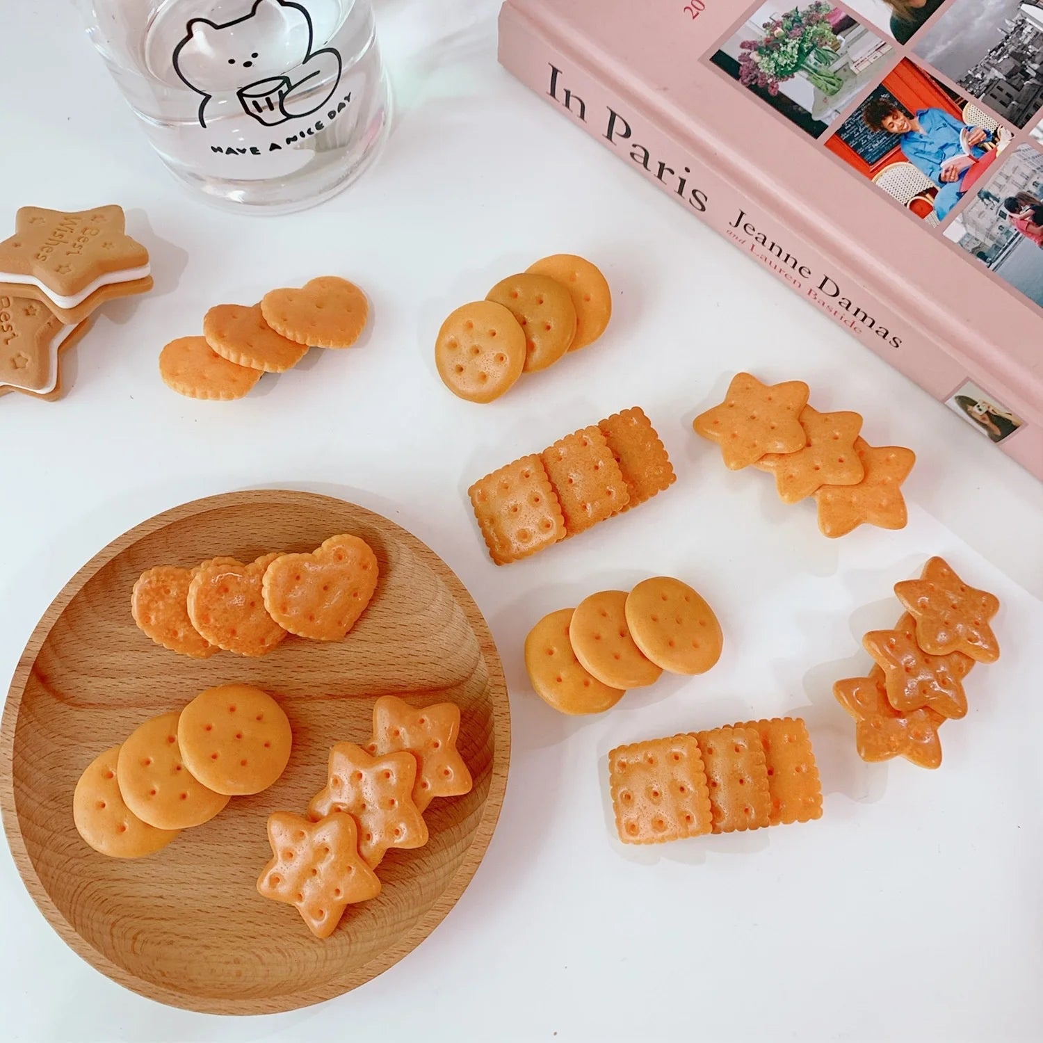 Hair Clip Cute Fun Cookies Hair Accessories Cute Girl Hairpin