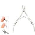 Full Jaw Cuticle Cutter Nail Dead Skin Remove Steel Nail Clippers Short Cuticle Nail Nipper Cuticle for Fingernails Toenails