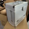 DJ Suitcase Special Purpose Storage LP Case Silver Record Case for 40 LPS