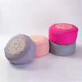 Embroidered Yoga Fitness Round Cushion Meditation Zafu Buckwheat Meditation Cushion