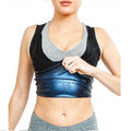 Best Woman Men Workout Slimming Sweat Fat Burning Vest Corset Body Shaper Camisole Singlet Gym Black Vest