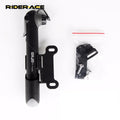 RIDERACE MTB Bike Pump Mini Portable Mountain Bicycle Air Pumps Basketball Balloon Foldable Inflator Outdoor Cycling Accessories