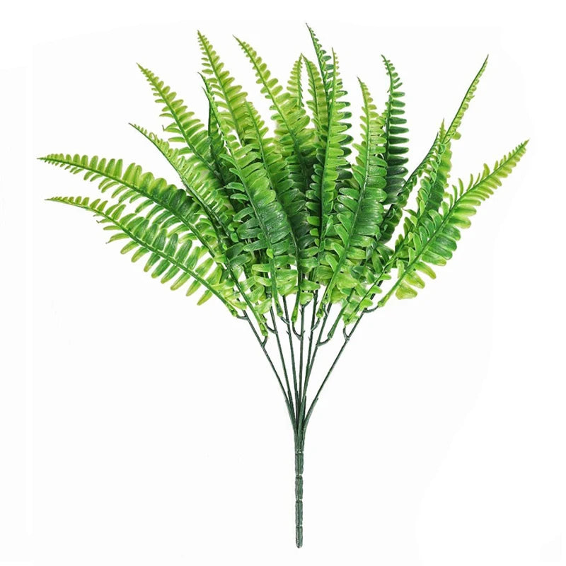 2023 Hot Sell Indoor Landscaping Decor Mini White Ceramic Potted Artificial Green Bushes Faux Grass Artificial Shrubs Plant