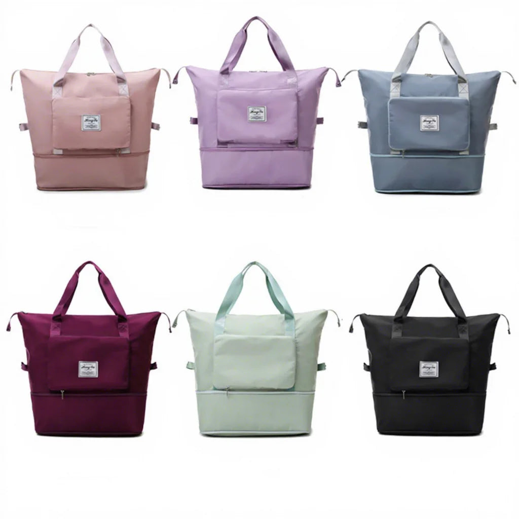 2025 Fashion Waterproof Dry Sport Travel Bag clear Foldable Large Capacity Women Gym Bags