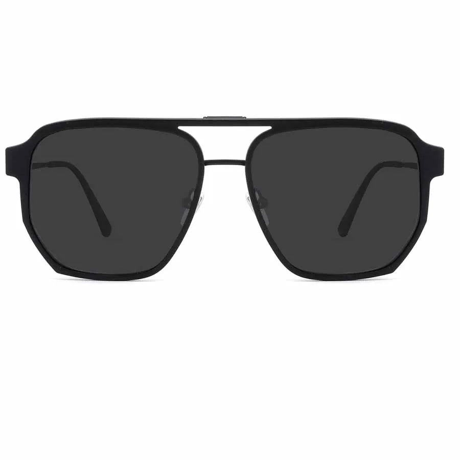 HH3033  Hot Sales Ready Stock Metal  Frames Glasses with Sunglasses Polarized Magnetic Clip on Sunglasses