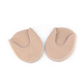 Ouch Pouch Toe Pad Silicone & Cotton 1.5mm Thick Skin Tone Single Opening Toe Protectors for Women