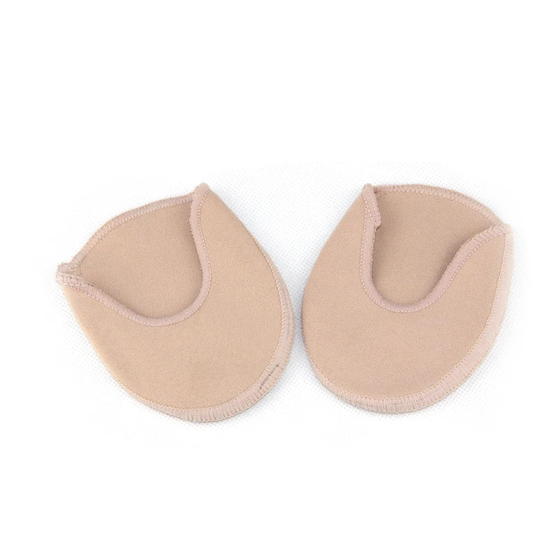 Ouch Pouch Toe Pad Silicone & Cotton 1.5mm Thick Skin Tone Single Opening Toe Protectors for Women
