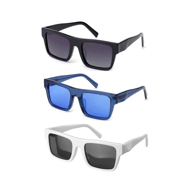 2025 Wholesale Colorful Acetate Polarized Sunglasses Trendy Sunglasses Women Fashion Glasses