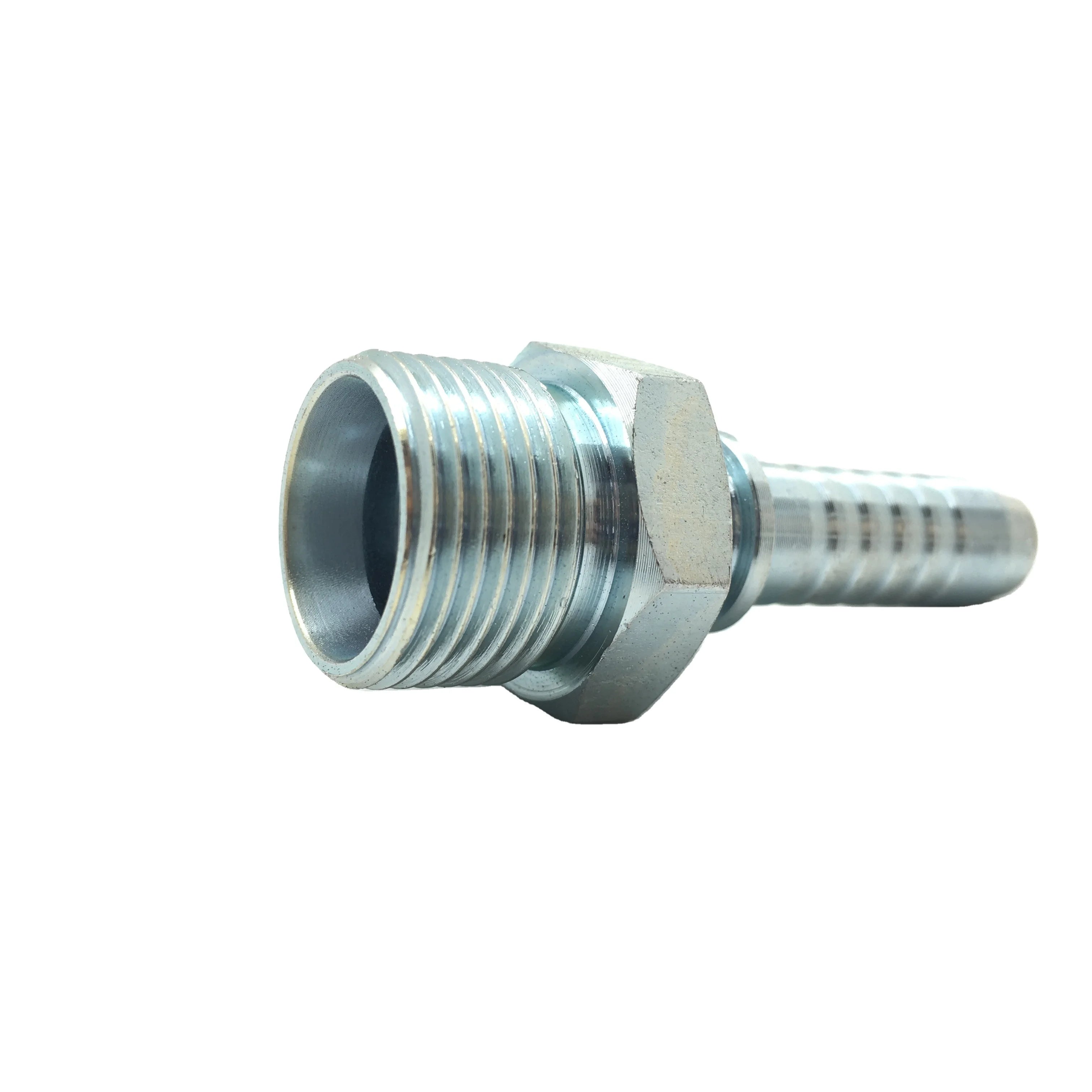 Carbon Steel High Pressure Smooth Hydraulic Hose Pipe Fittings 10411