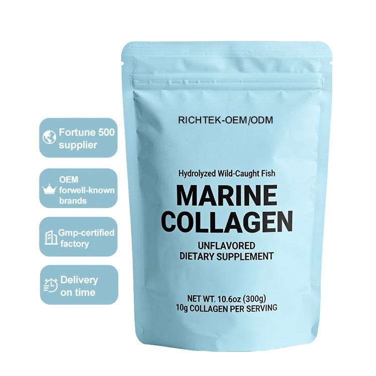 Supply Nutrition Nutrition Collagen Peptides Marine Peptide Hydrolyzed Collagen Powder With Good Quality