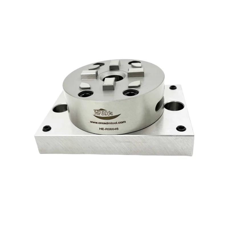HPEDM HE-R06647 High Precision CNC Machine Manual Chuck with Plate System 3R Compatible
