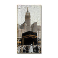 Islam Decorations for Home Crystal Porcelain Decorative Paintings Crystal Glass Art Paintings of Islamic Wall Art Arabian Fresco